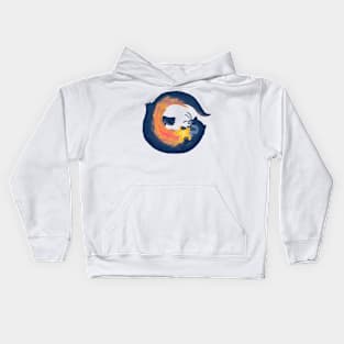 Comet Otter Kids Hoodie